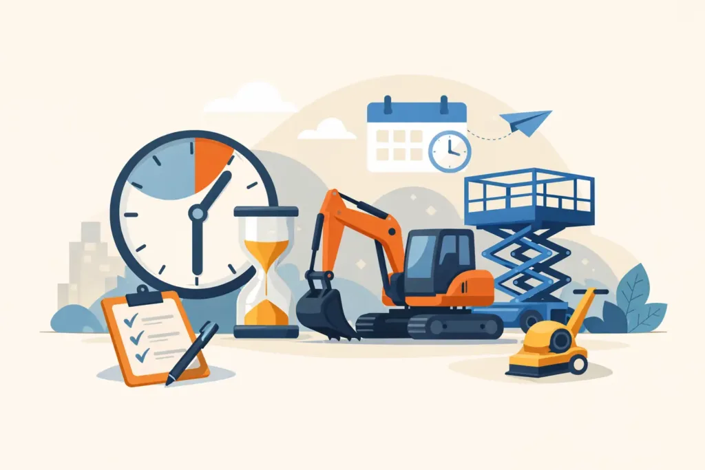 4 Hour Equipment Hire That Makes Sense
