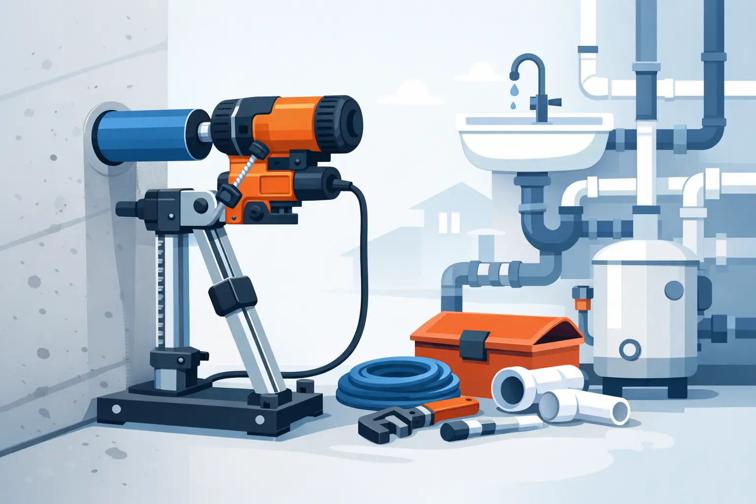 Core Drill Hire for Plumbing Jobs Done Right