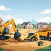 Earthmoving Hire for Residential Sites