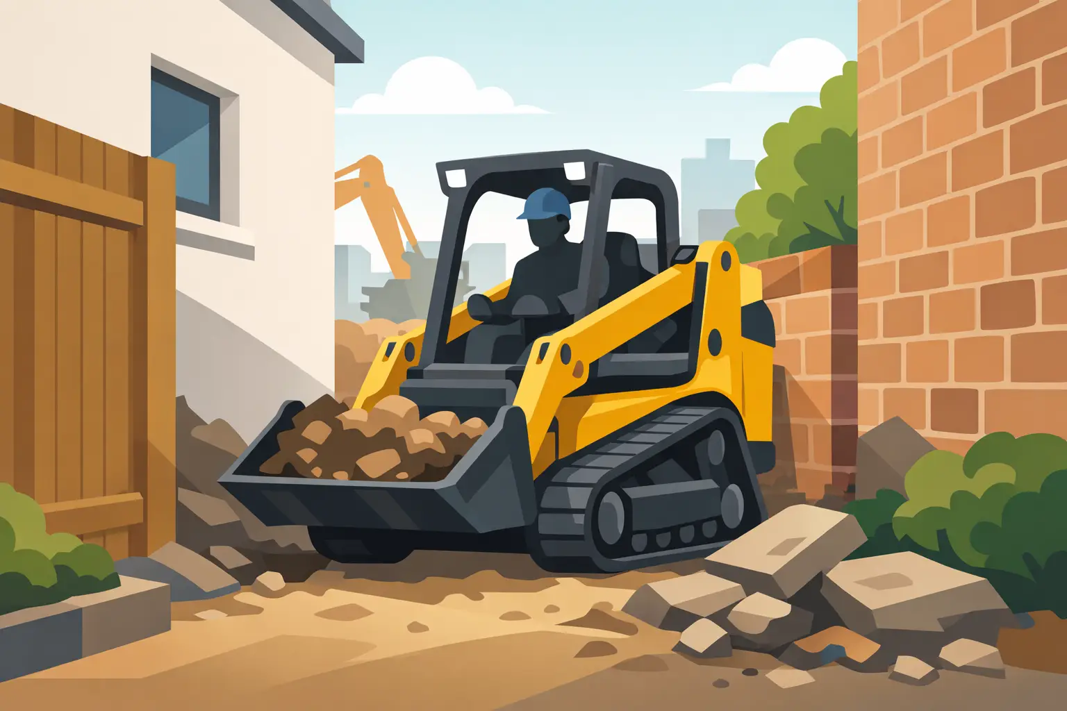 Mini Loader Hire for Tight Access Jobs
