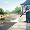 Pressure Washer Hire for Driveways