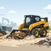 Skid Steer Hire for Site Cleanup Jobs